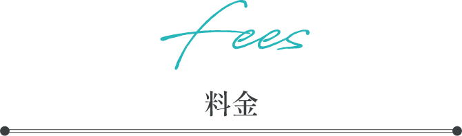 fees 料金